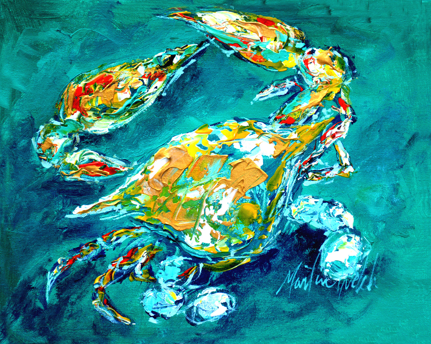 By Chance - Crab - 11"x14" Print