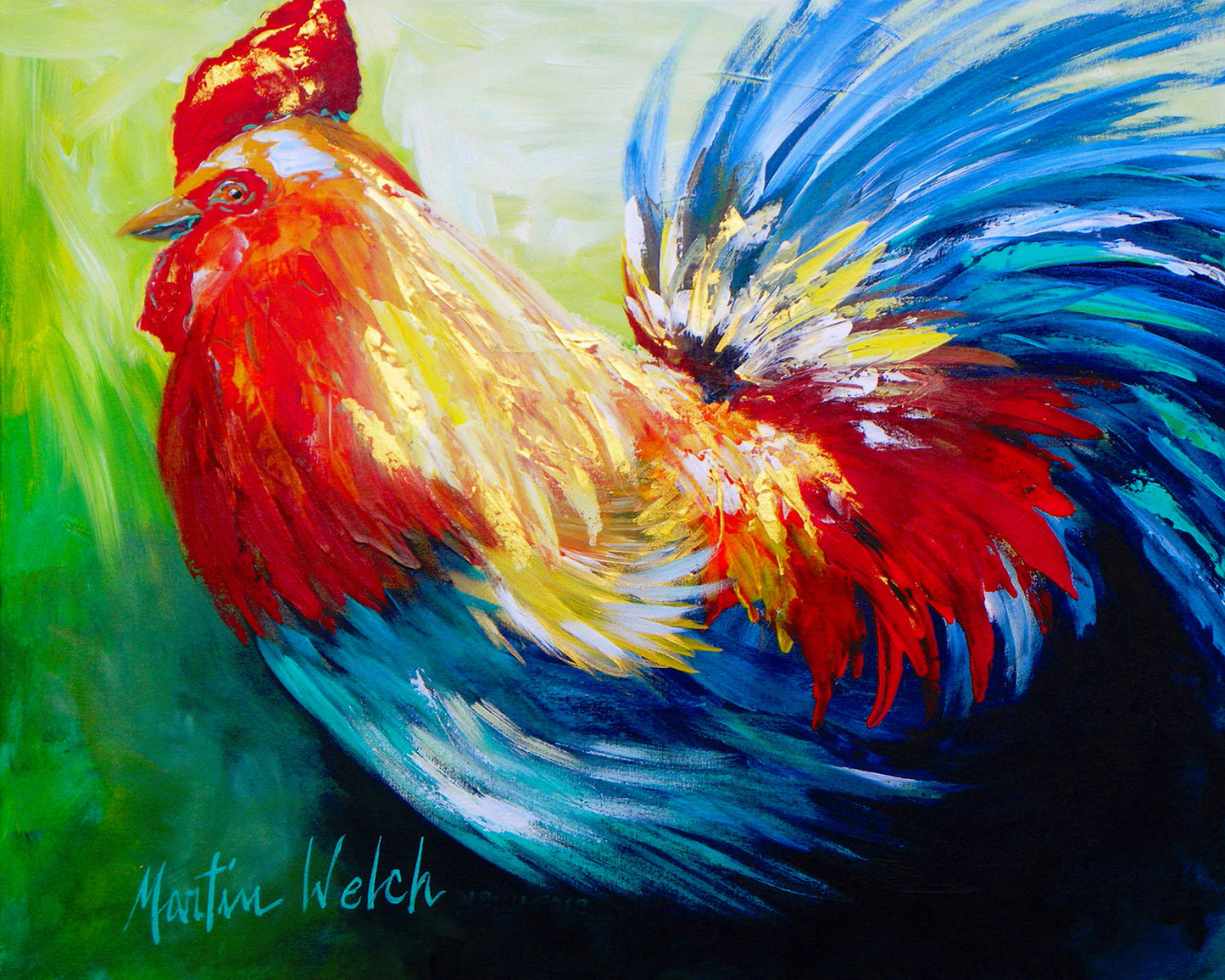Chief Big Feathers - Chicken - 11"X14" Print