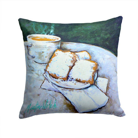 Buy this Beingets Breakfast Delight Fabric Decorative Pillow