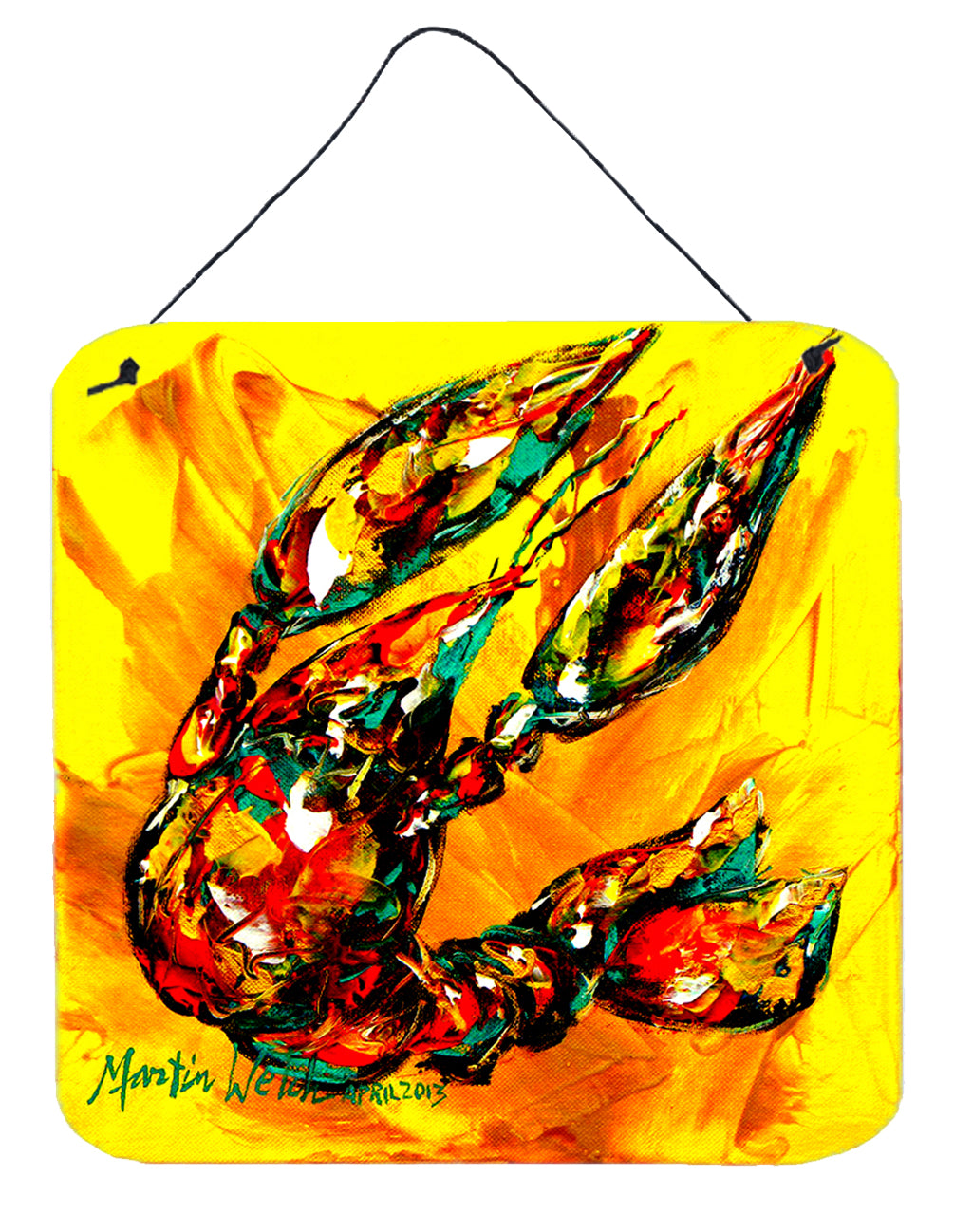 Buy this Crawfish Crawfish on the Move Wall or Door Hanging Prints