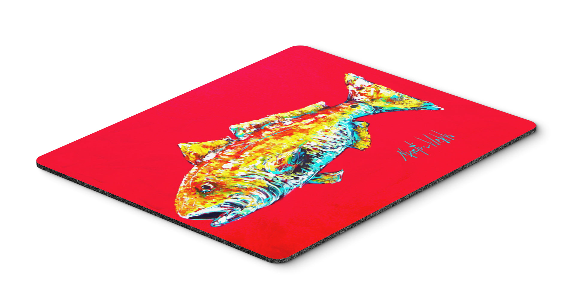 Buy this Fish - Red Fish Alphonzo Mouse Pad, Hot Pad or Trivet