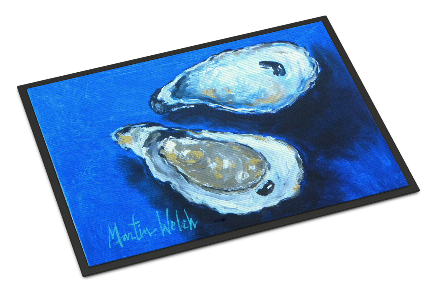 Buy this Oysters Seafood Four Indoor or Outdoor Mat 18x27