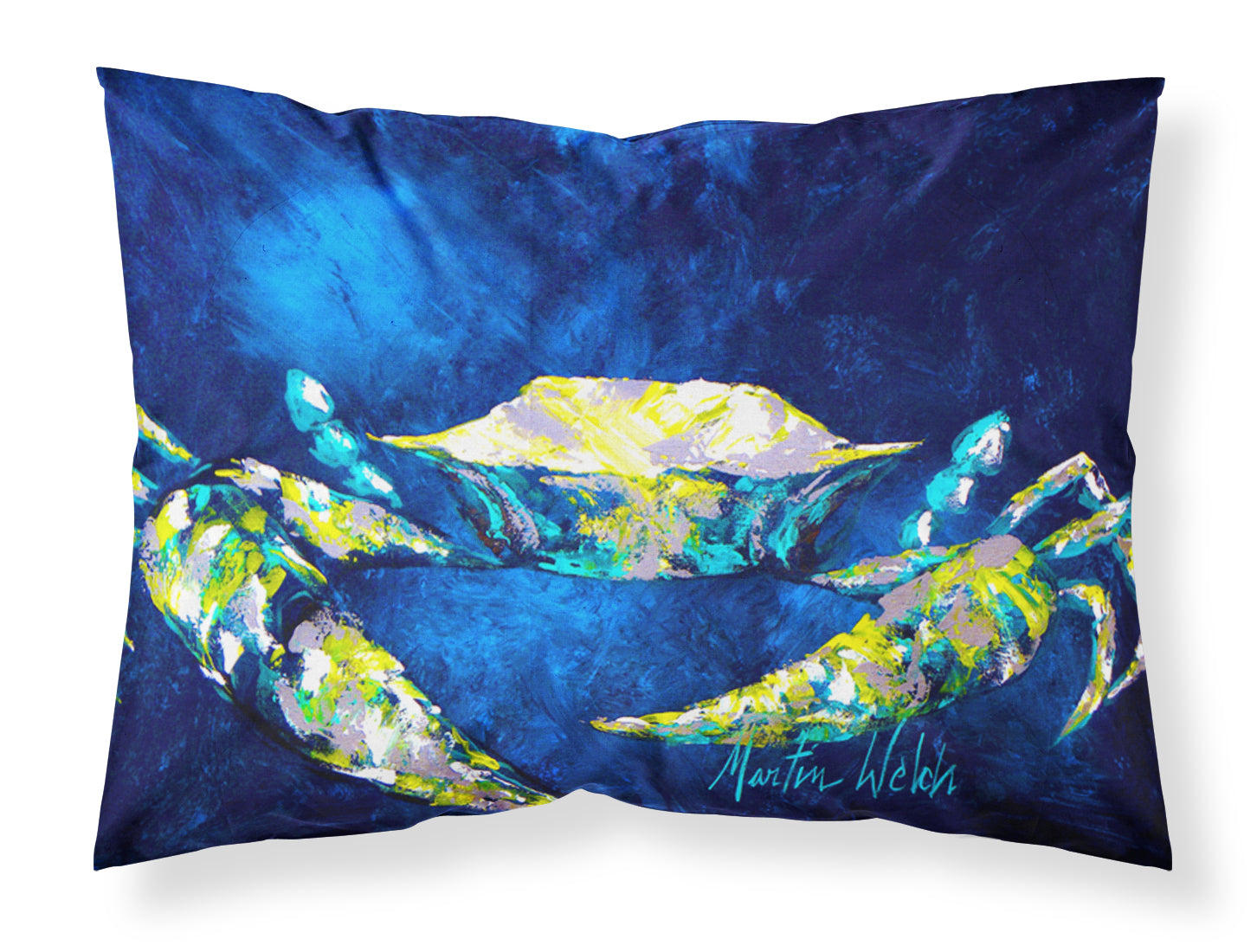 Buy this Crab Blue Fabric Standard Pillowcase