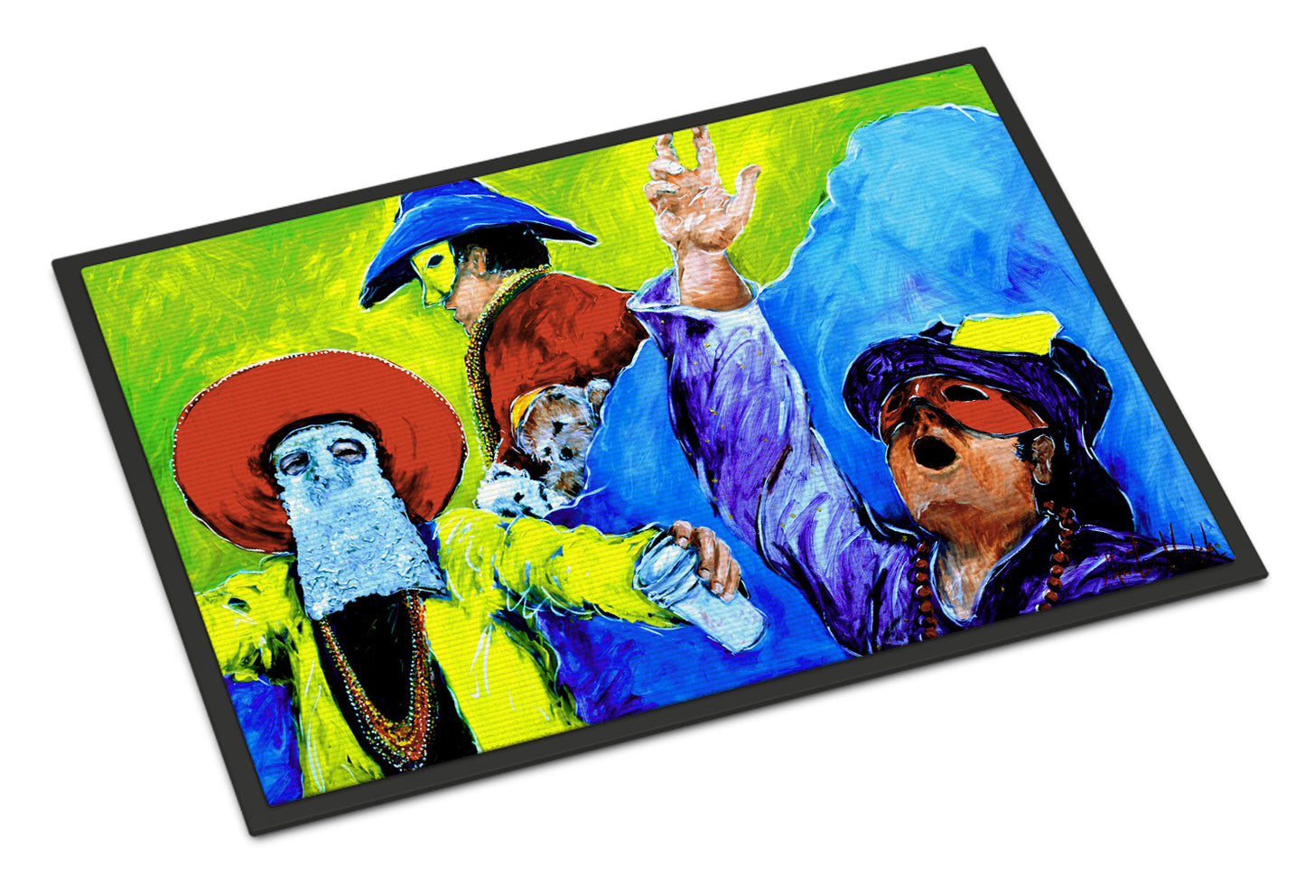 Buy this Mardi Gras Throw me something mister Indoor or Outdoor Mat 18x27