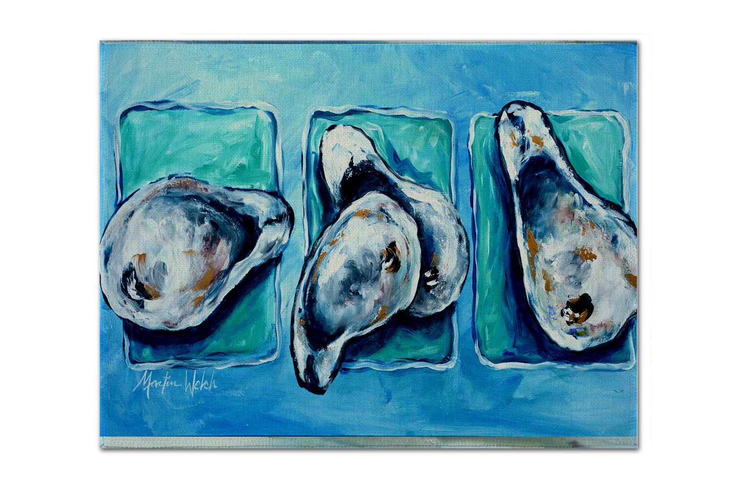 Buy this Oysters Oyster + Oyster = Oysters Fabric Placemat