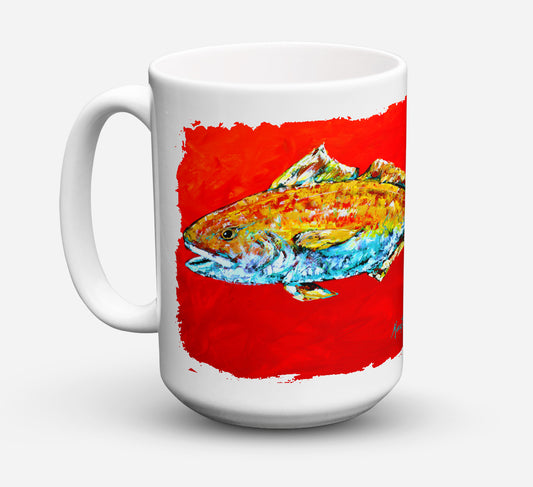 Buy this Fish - Red Fish Red Head Coffee Mug 15 oz