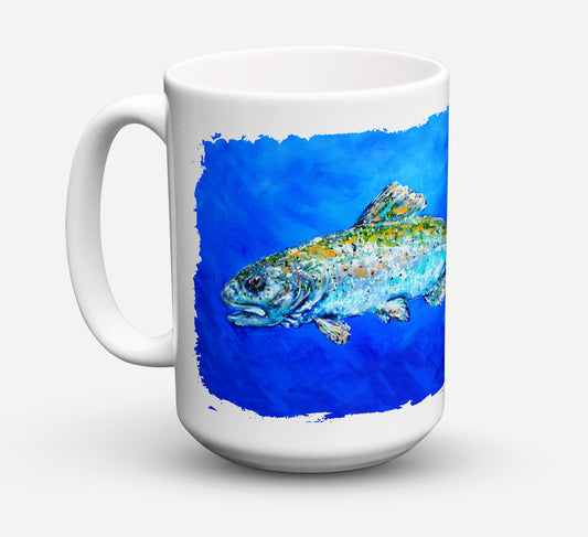 Buy this Fish Headed Downstream Coffee Mug 15 oz
