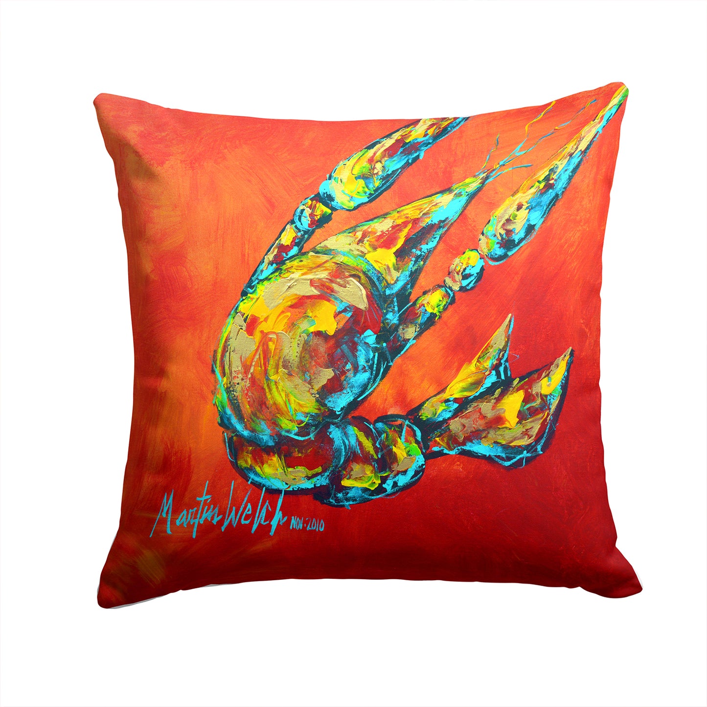 Buy this Crawfish Spicy Craw  Fabric Decorative Pillow