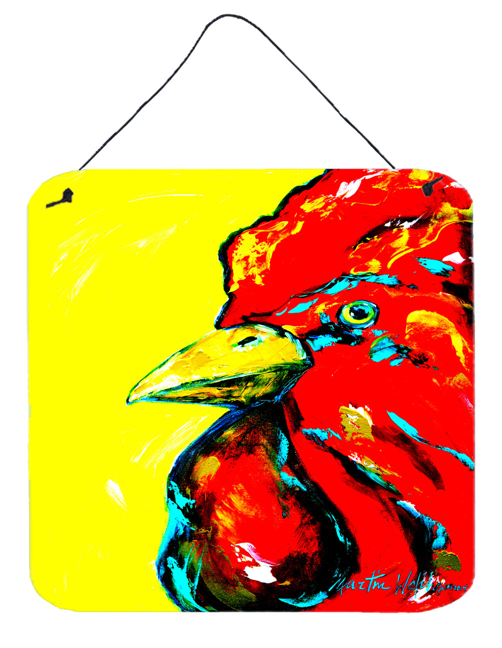 Buy this Rooster Big Head Wall or Door Hanging Prints