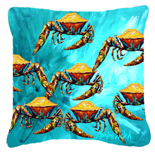 Buy this Crab Lotta Crabs Fabric Decorative Pillow