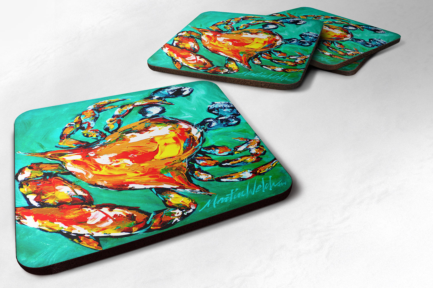 Buy this Crab Foam Coaster Set of 4