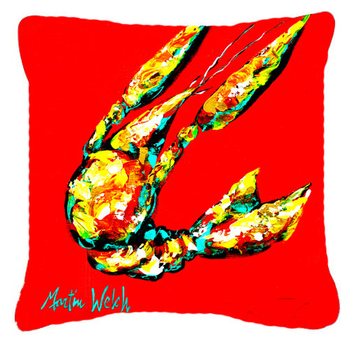 Buy this Crawfish Move Over Fabric Decorative Pillow
