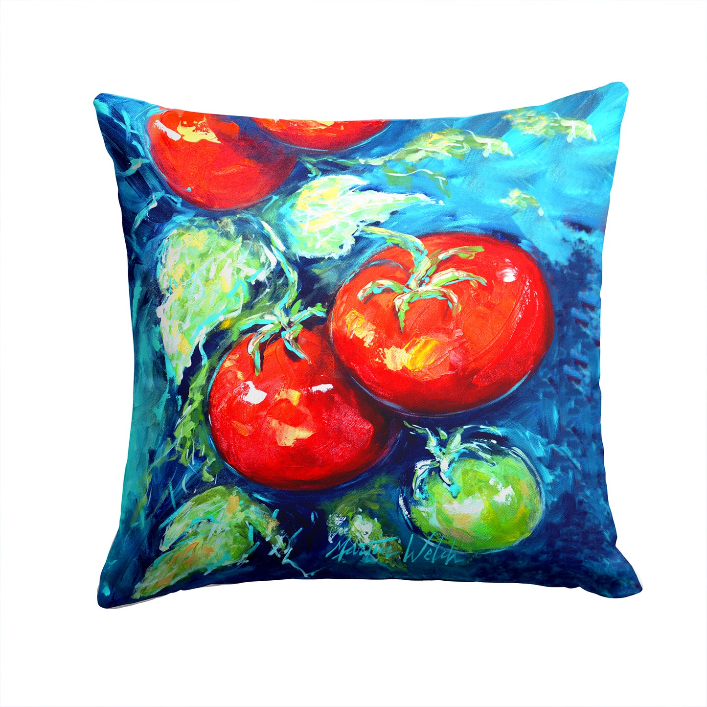 Buy this Vegetables - Tomatoes on the vine Fabric Decorative Pillow