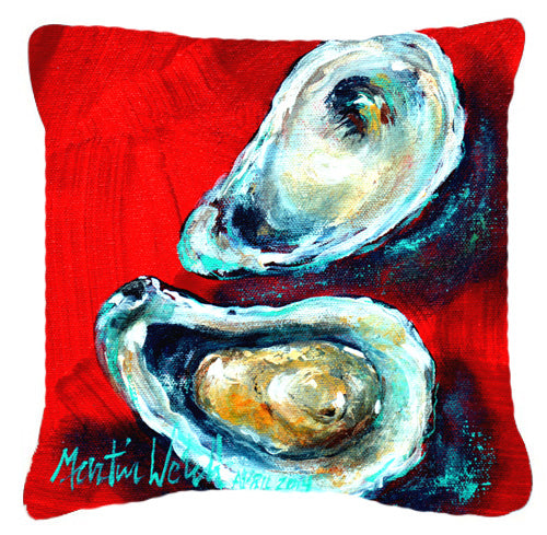 Buy this Open up Oyster Fabric Decorative Pillow