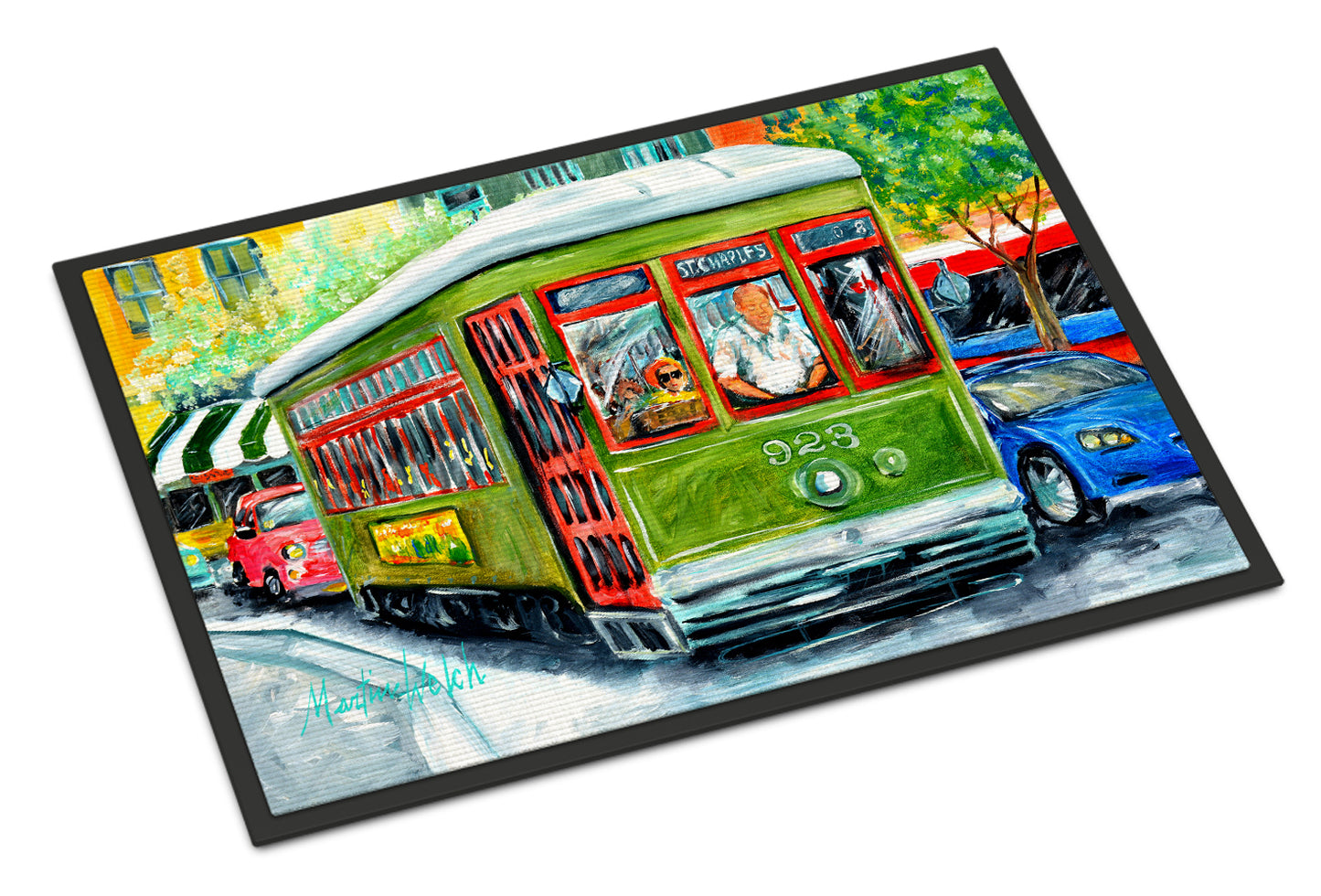 Buy this New Orleans Streetcar Indoor or Outdoor Mat 18x27