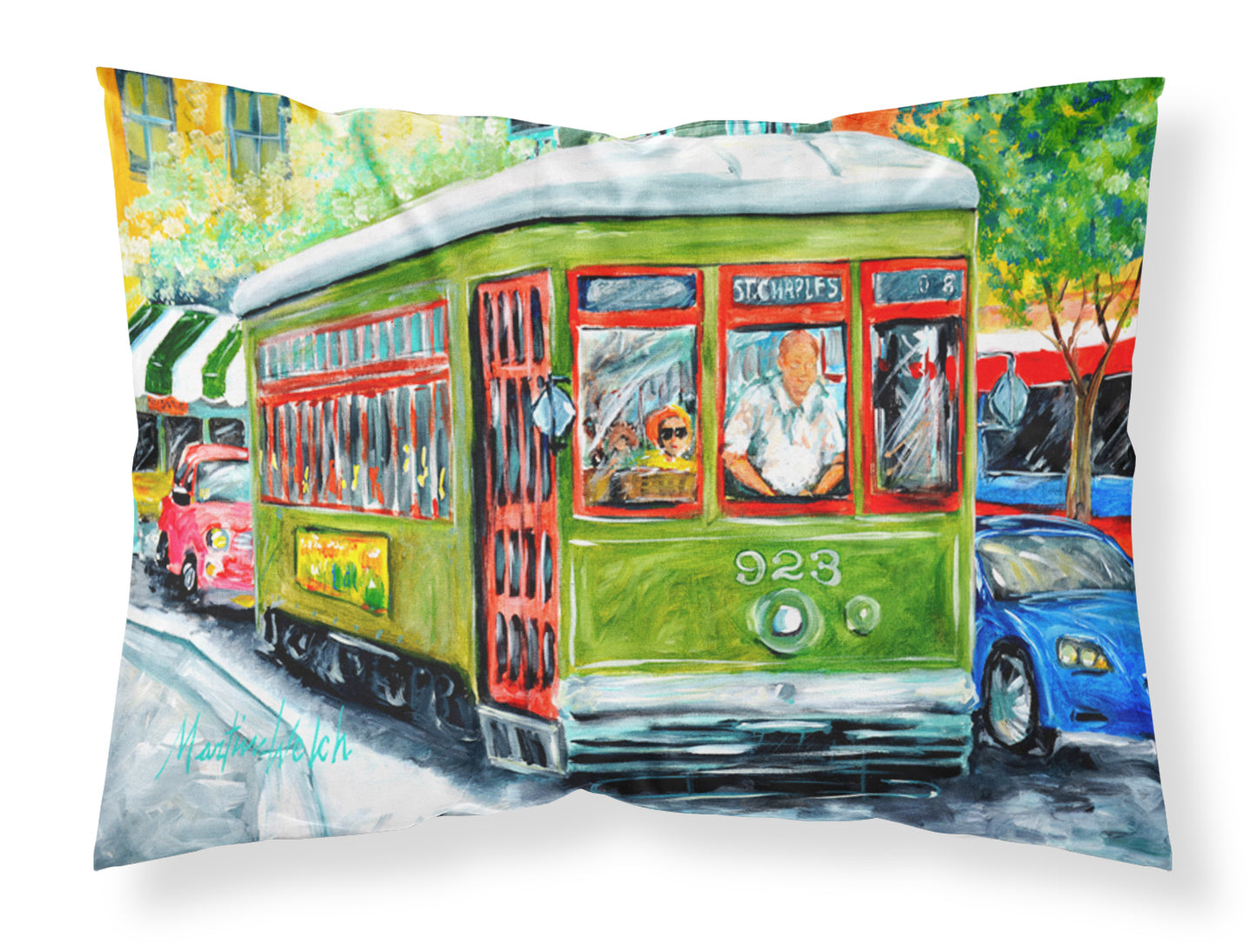 Buy this New Orleans Streetcar Fabric Standard Pillowcase