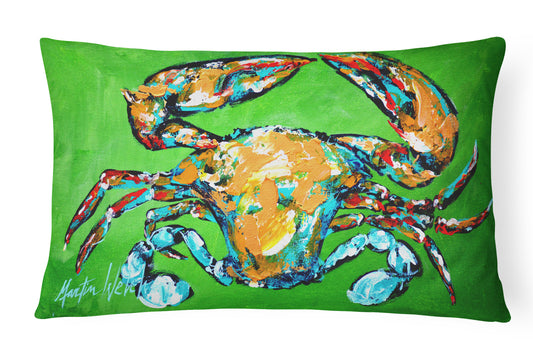Buy this Wide Load Crab Canvas Fabric Decorative Pillow
