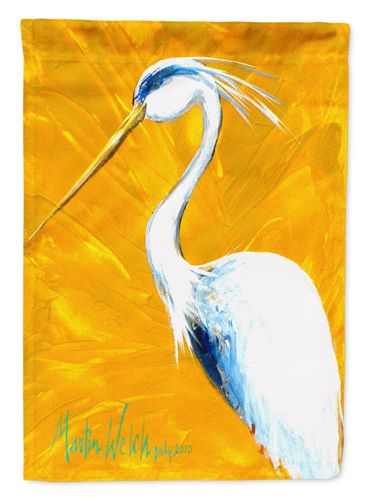 Buy this Col Mustard the Egret Flag Garden Size
