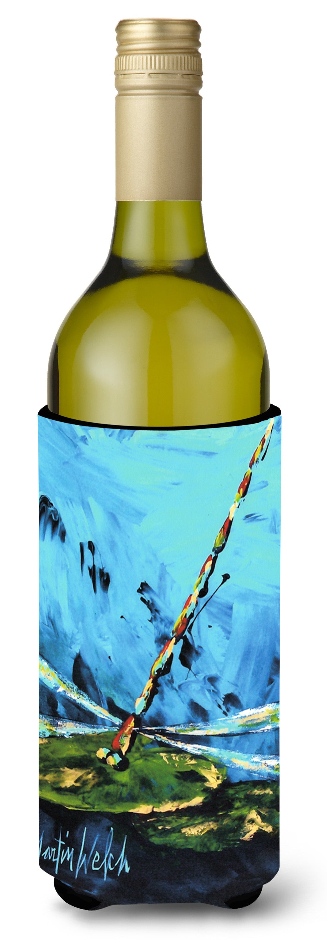 Buy this GG's Dragonfly Wine Bottle Hugger