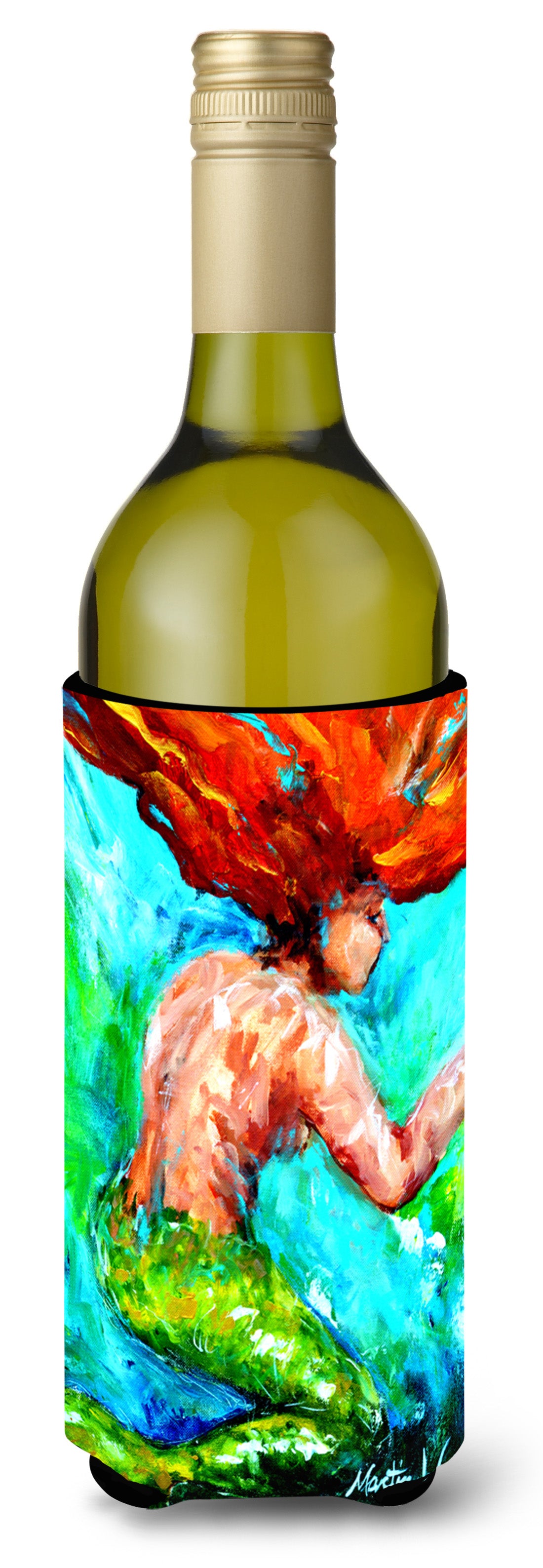 Buy this Mermaids Heaven Wine Bottle Hugger