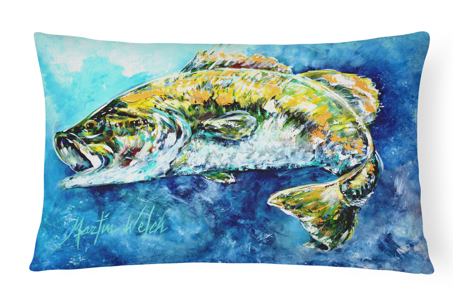 Buy this Bobby Bass Canvas Fabric Decorative Pillow