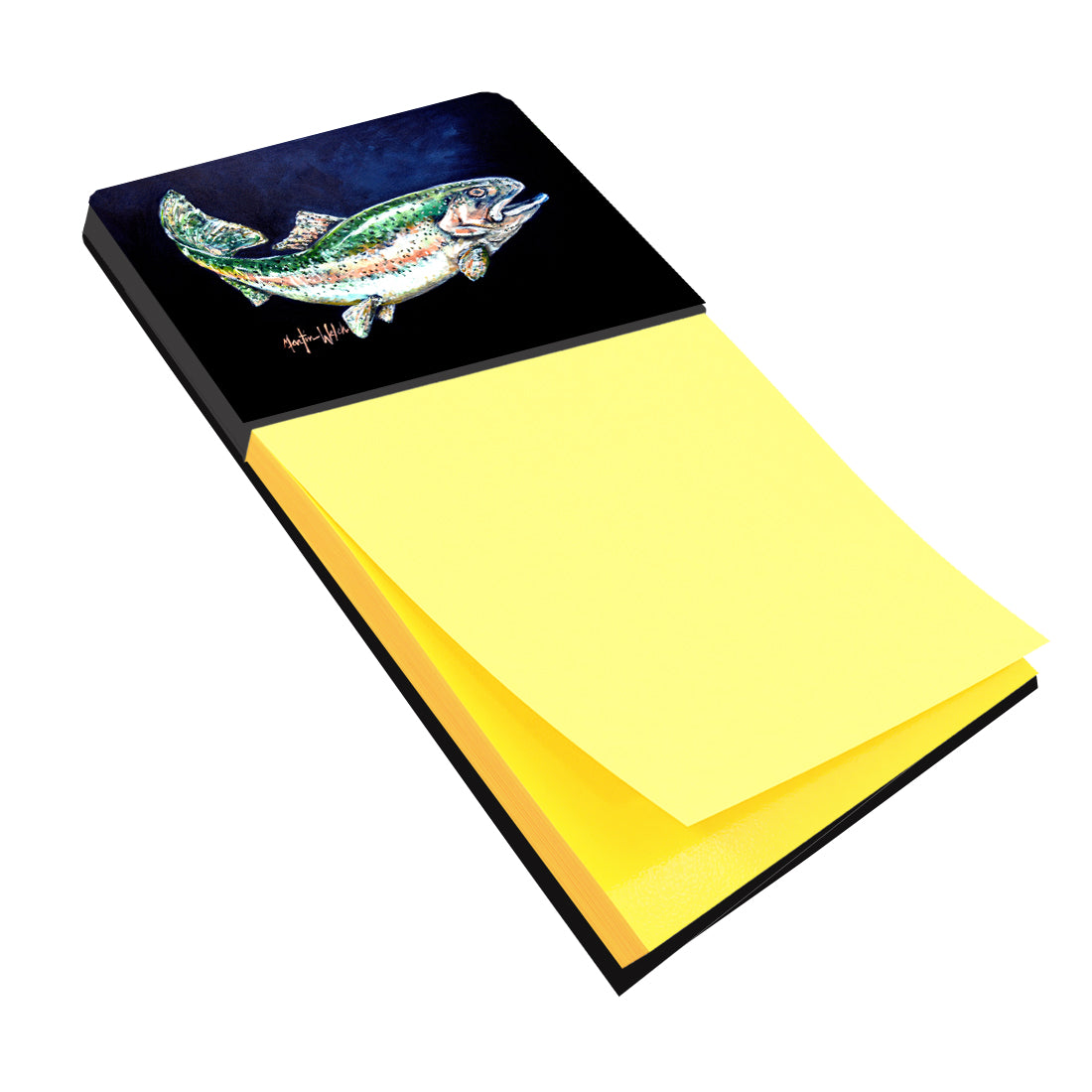 Buy this Deep Blue Rainbow Trout Sticky Note Holder