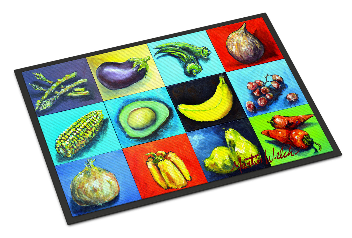 Buy this Mixed Fruits and Vegetables Indoor or Outdoor Mat 24x36