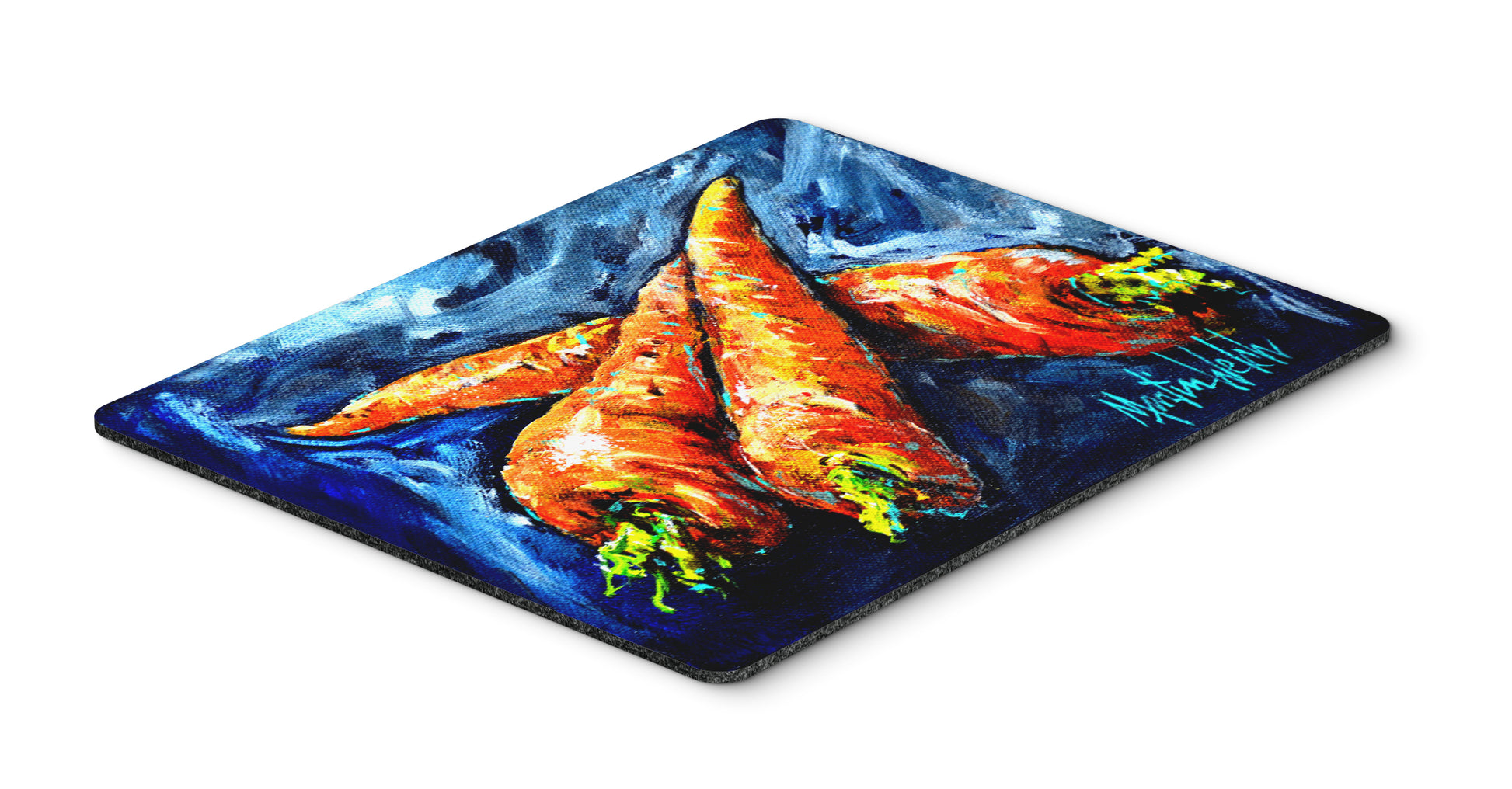 Buy this Carrots Only Three Needed Mouse Pad, Hot Pad or Trivet