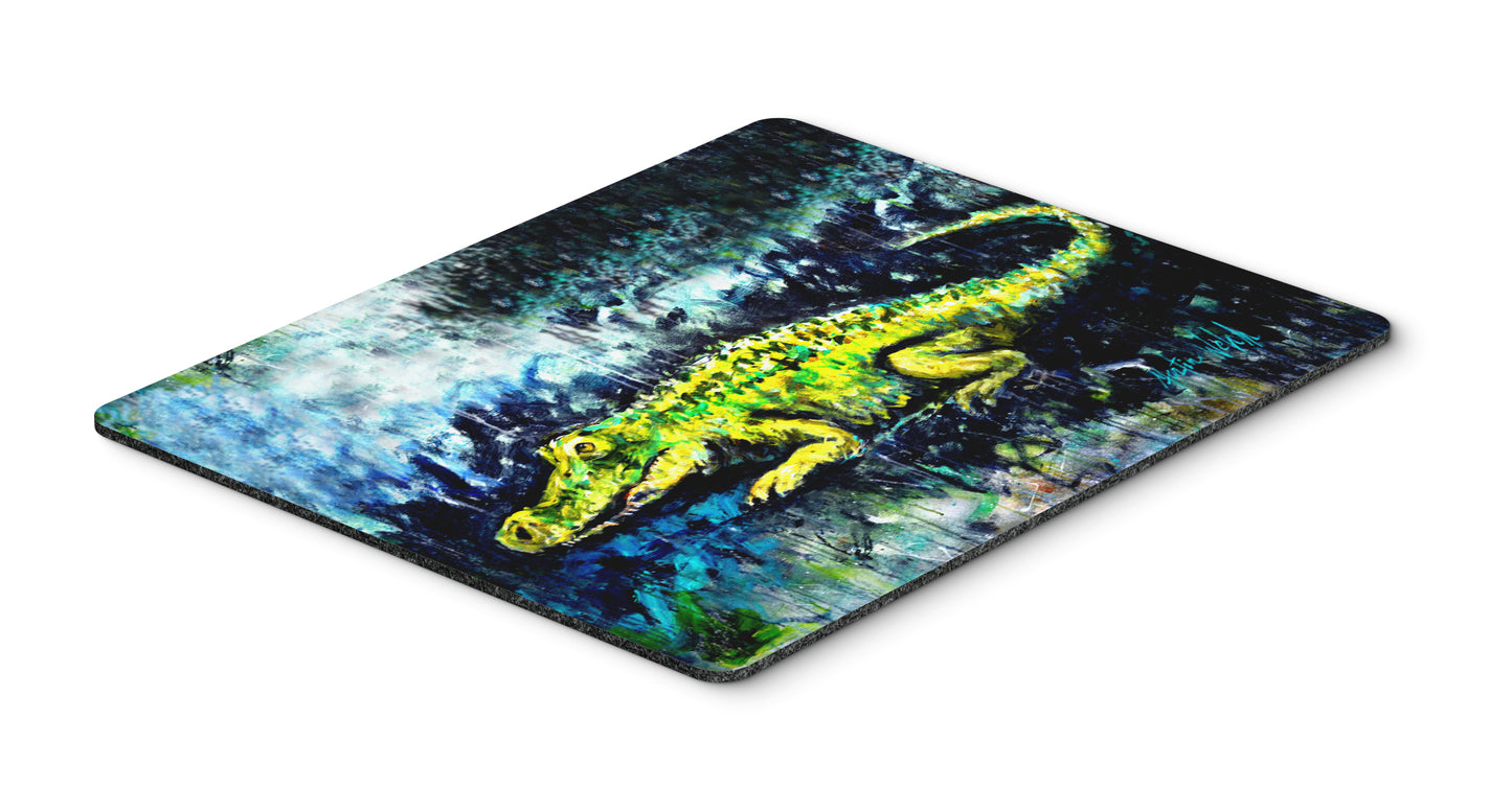 Buy this Sneaky Alligator Mouse Pad, Hot Pad or Trivet