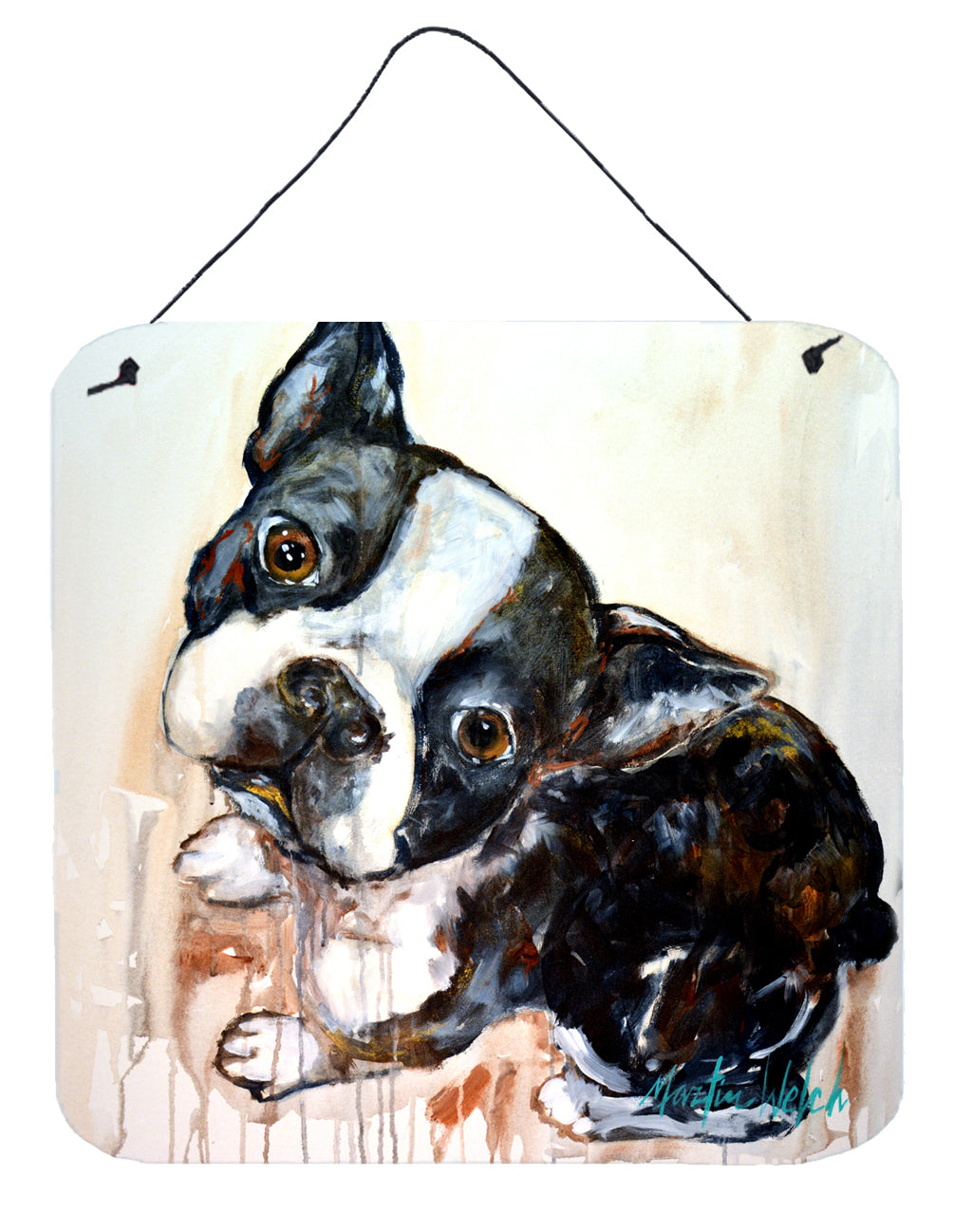 Buy this Boston Terrier Jake The Look Wall or Door Hanging Prints