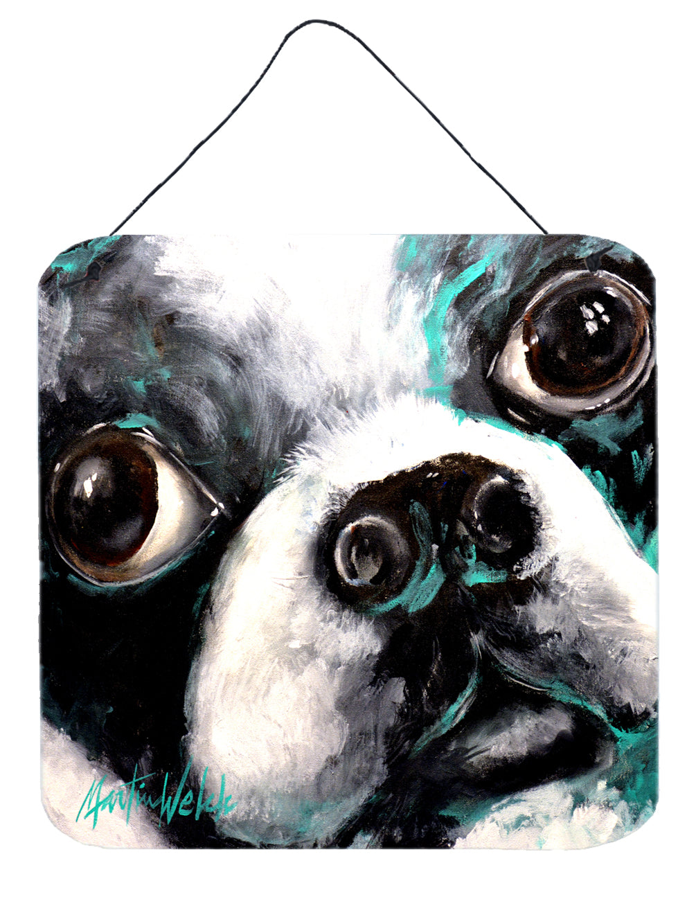 Buy this Boston Terrier Jake Pretty Please Wall or Door Hanging Prints