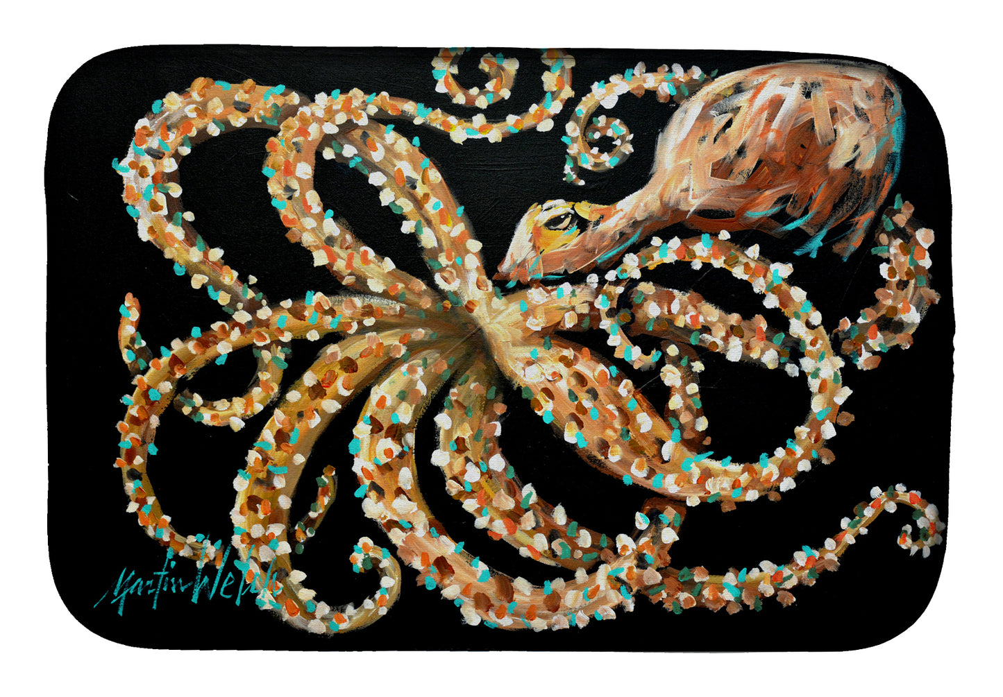 Buy this Eye On You Octopus Dish Drying Mat