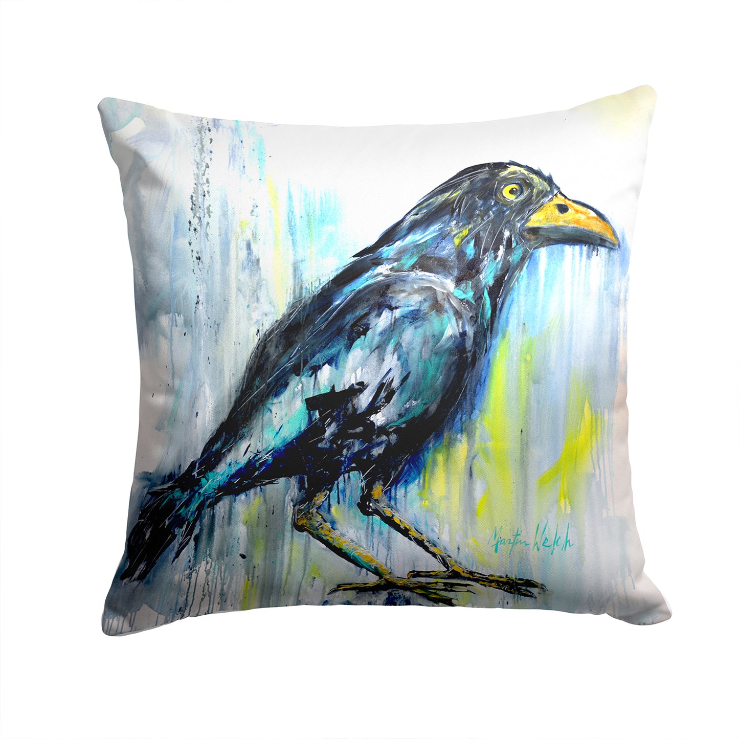 Buy this Burnt Corn Raven Fabric Decorative Pillow