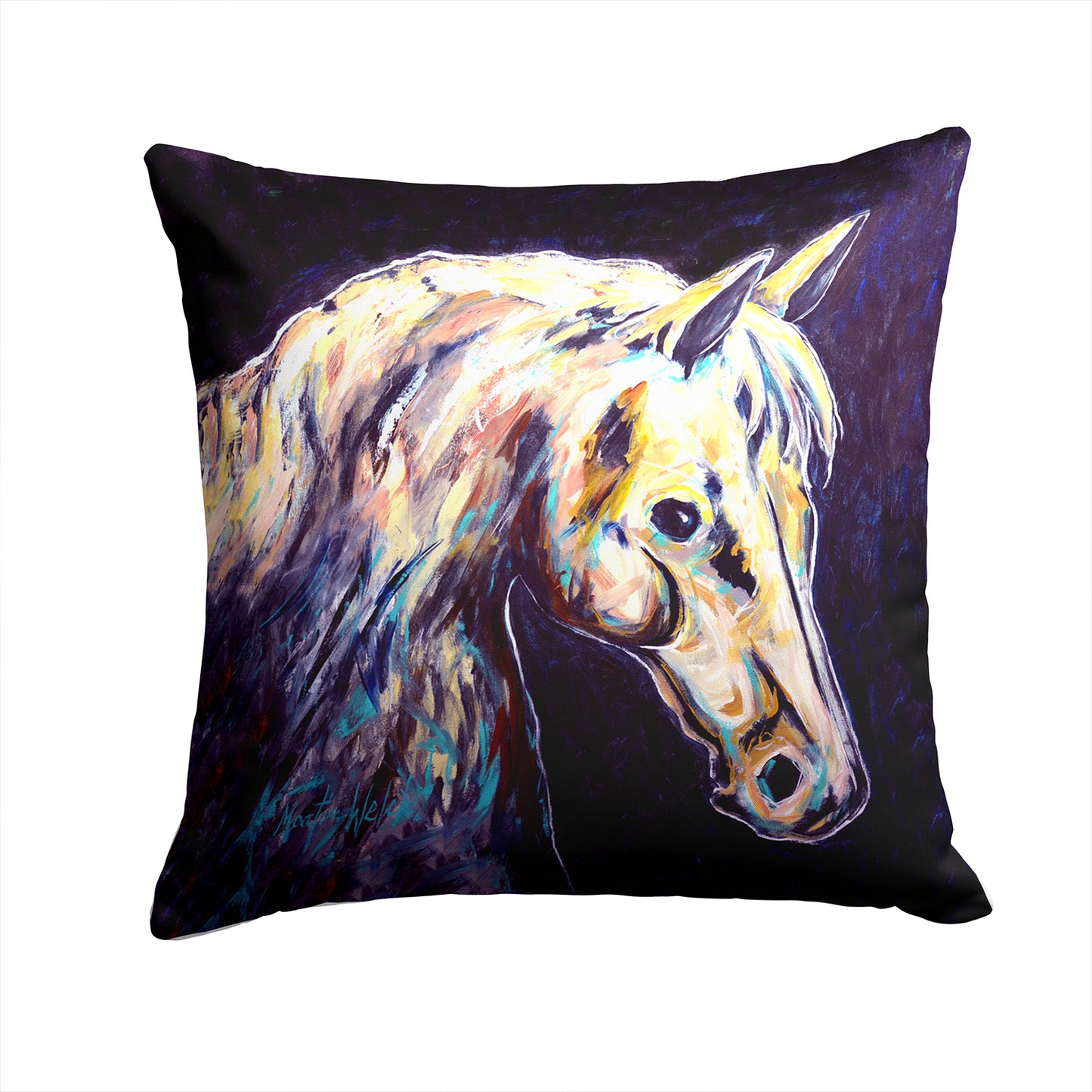 Buy this Knight Horse Fabric Decorative Pillow