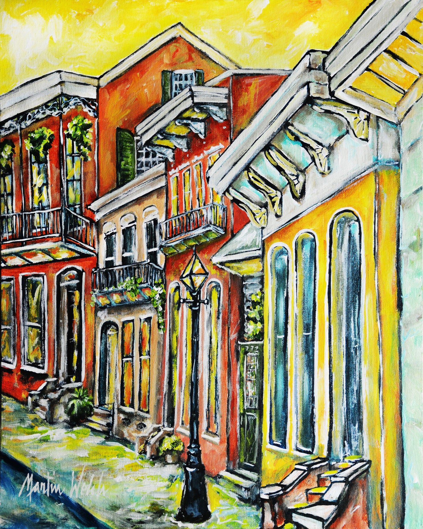 Remember When - New Orleans Houses - 11"x14" Print